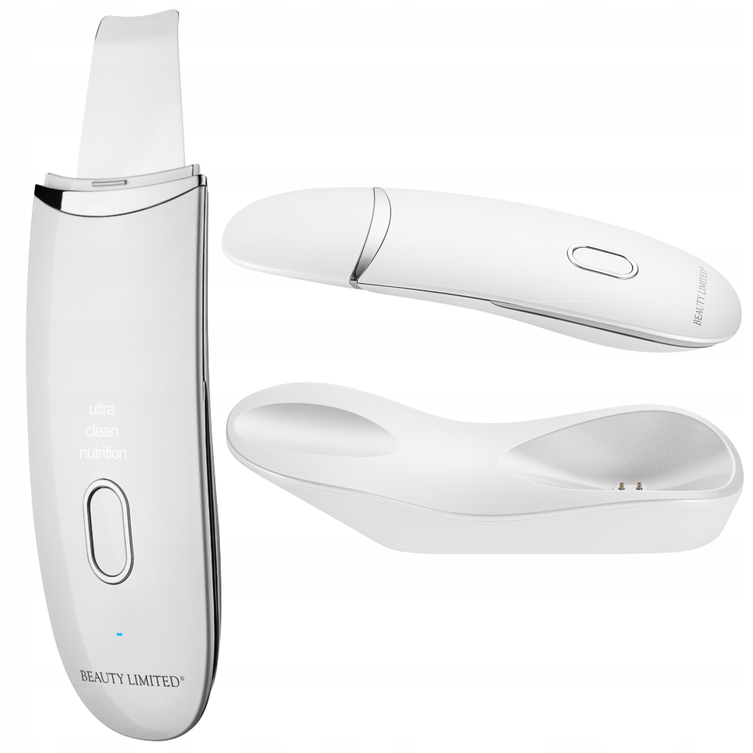 Kavitační peeling Jonoforeza Sonoforeza Voděodolný Bílý Led Velký Výkon 7W