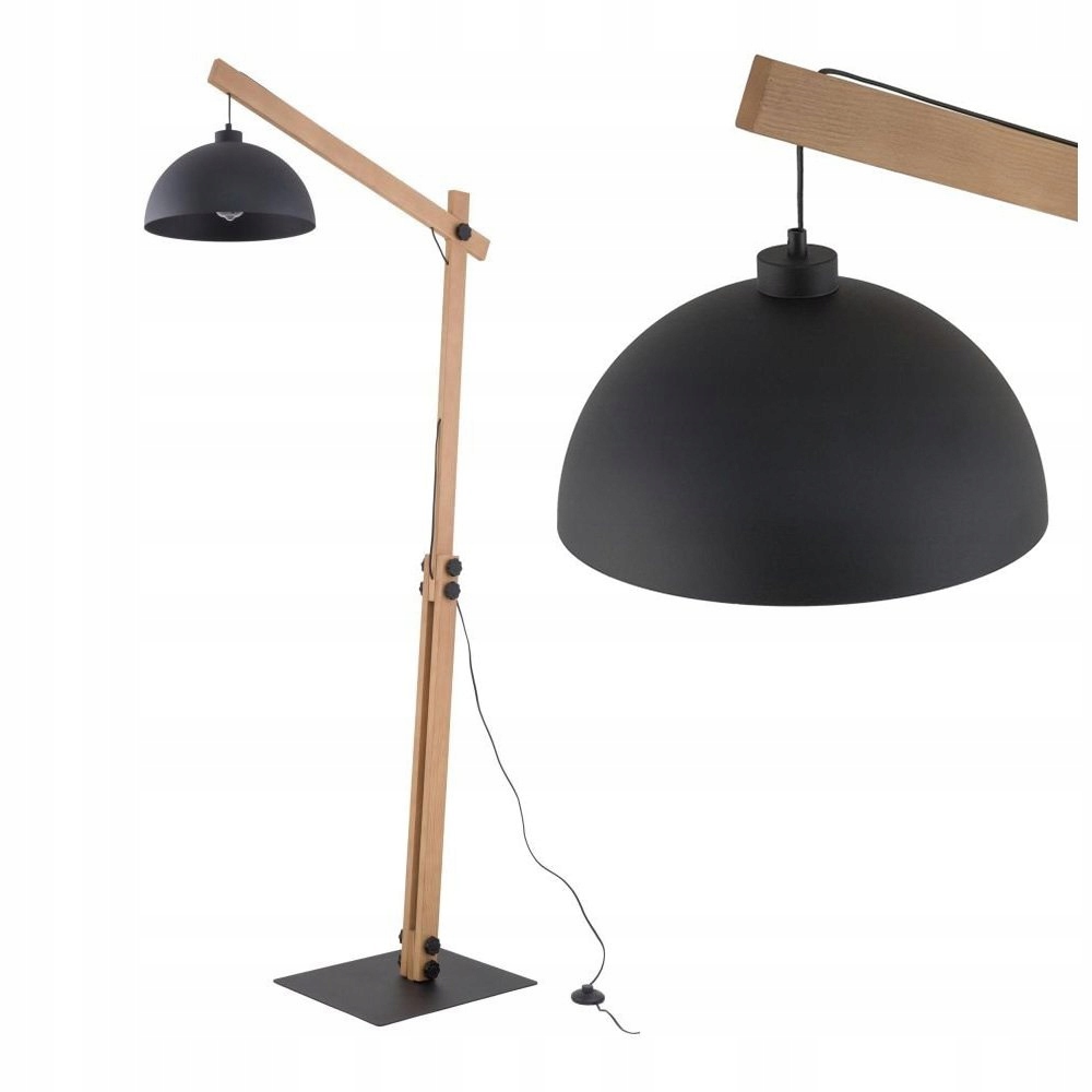 Podlahová lampa Oslo Black 5582 Tk Lighting