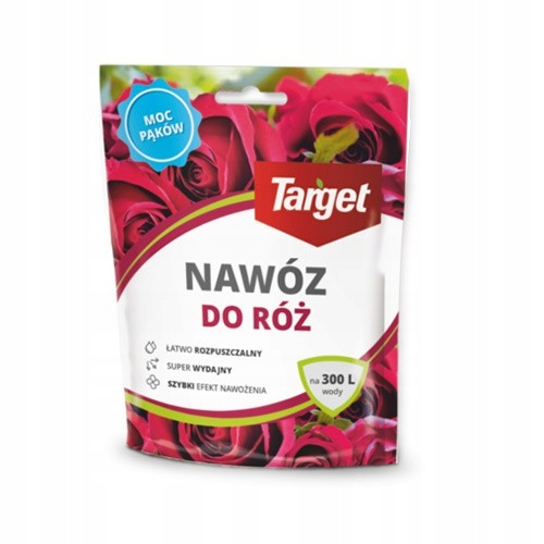 

Nawóz rozpuszczalny do róż 150 g, Target 300 l
