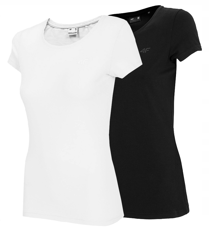 

4F Koszulka Damska Zestaw T-shirt Sportowy 2 Szt
