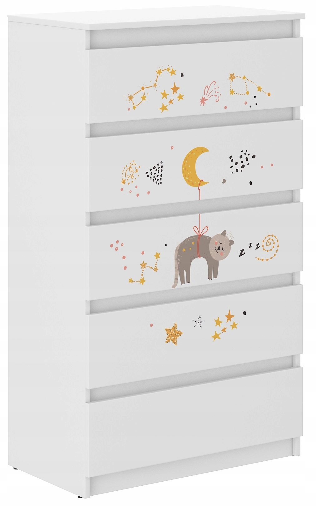 KOMODA R-5 modna DZIECIĘCA do pokoju DUŻO WZORÓW ! Kolor mebla wielokolorowy