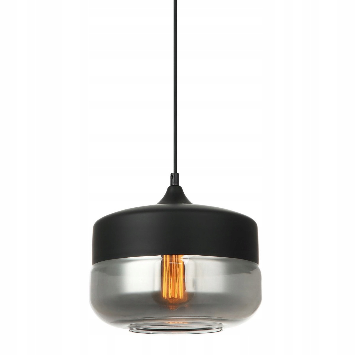 Závěsná lampa Italux Molina MDM-2380/1 Bk+sg