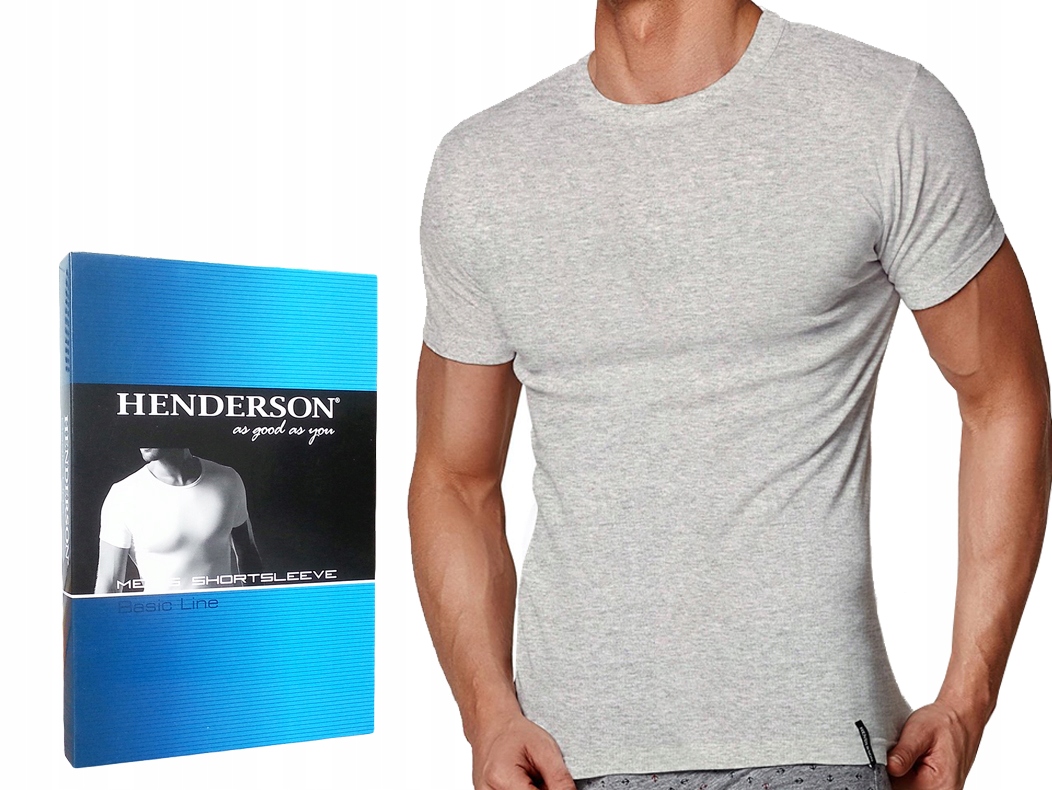 

Koszulka T-Shirt K1 Henderson Basic szary M