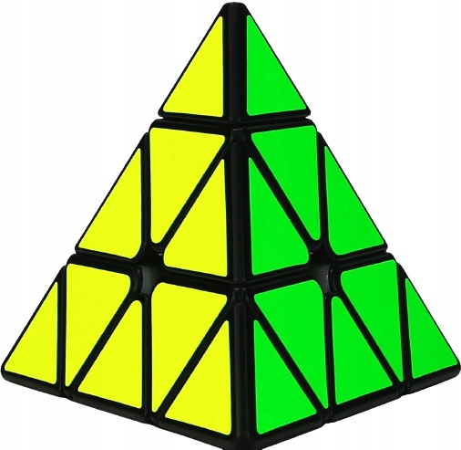PROFESJONALNA KOSTKA 3x3x3 PYRAMINX + PODSTAWKA