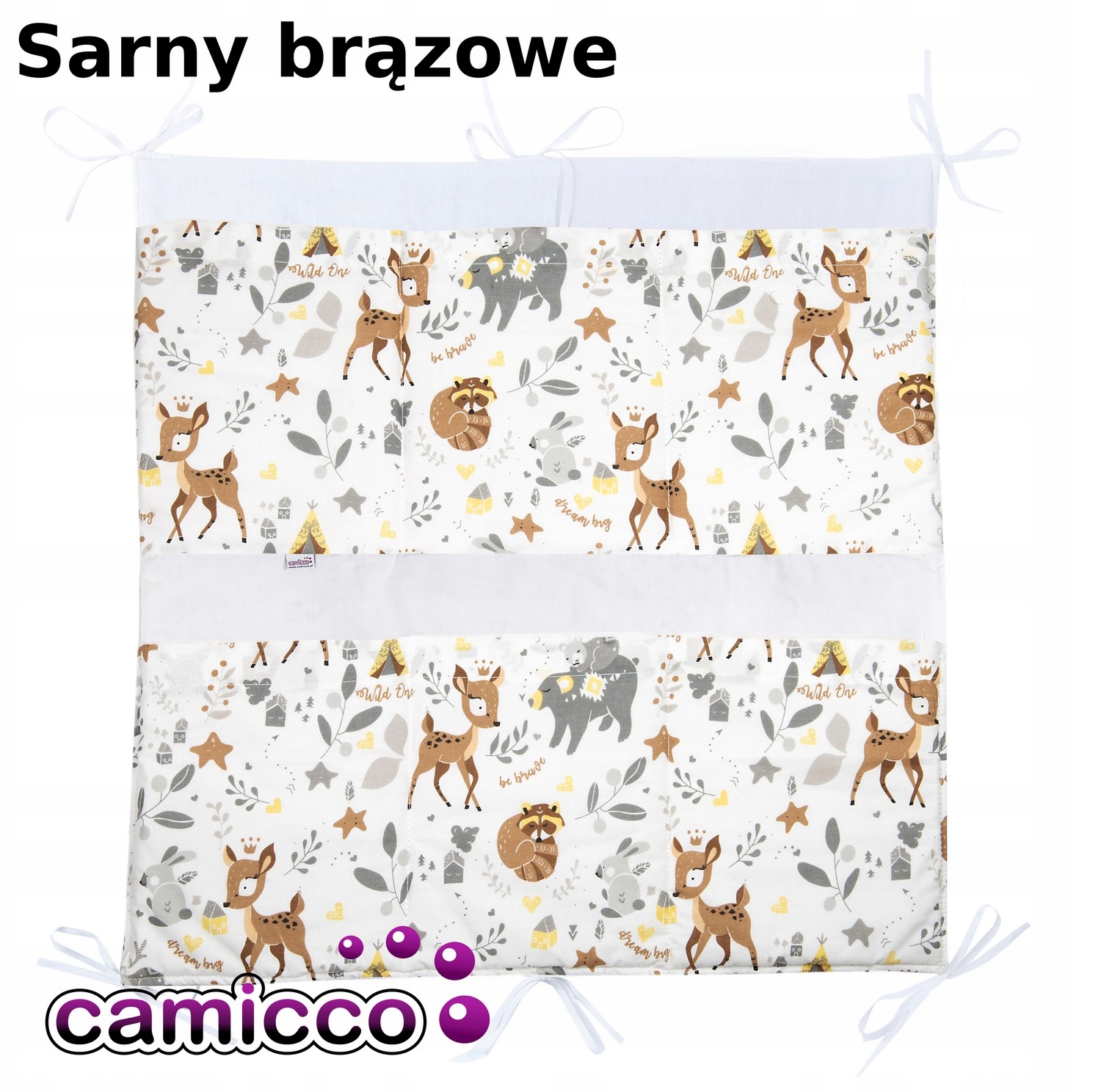 ORGANIZER PRZYBORNIK do ŁÓŻECZKA na ŁÓŻECZKO wzory Kod producenta CAM512