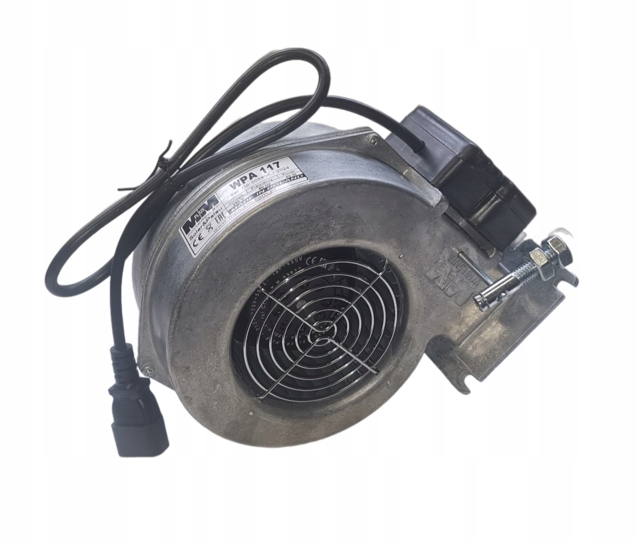 Dmychadlo Ventilátor pro kotle Wpa 117 40W Klapka kabel