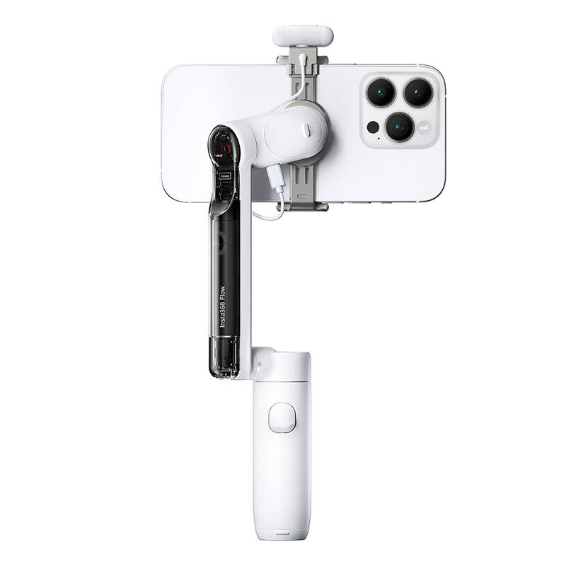 Insta360 Flow Creator Kit Gimbal Do Telefonu Biały Deep Track Selfie Stick