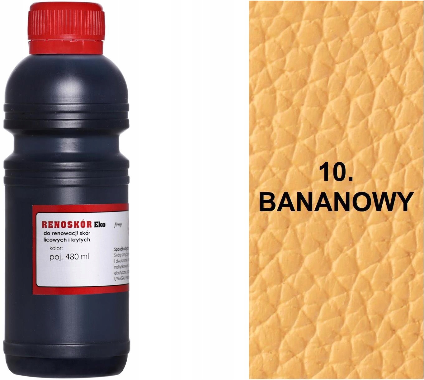 G12-85 Banánový 10 Renoskin Barva Na Kůži Renovátor Barvy Lak Wilbra