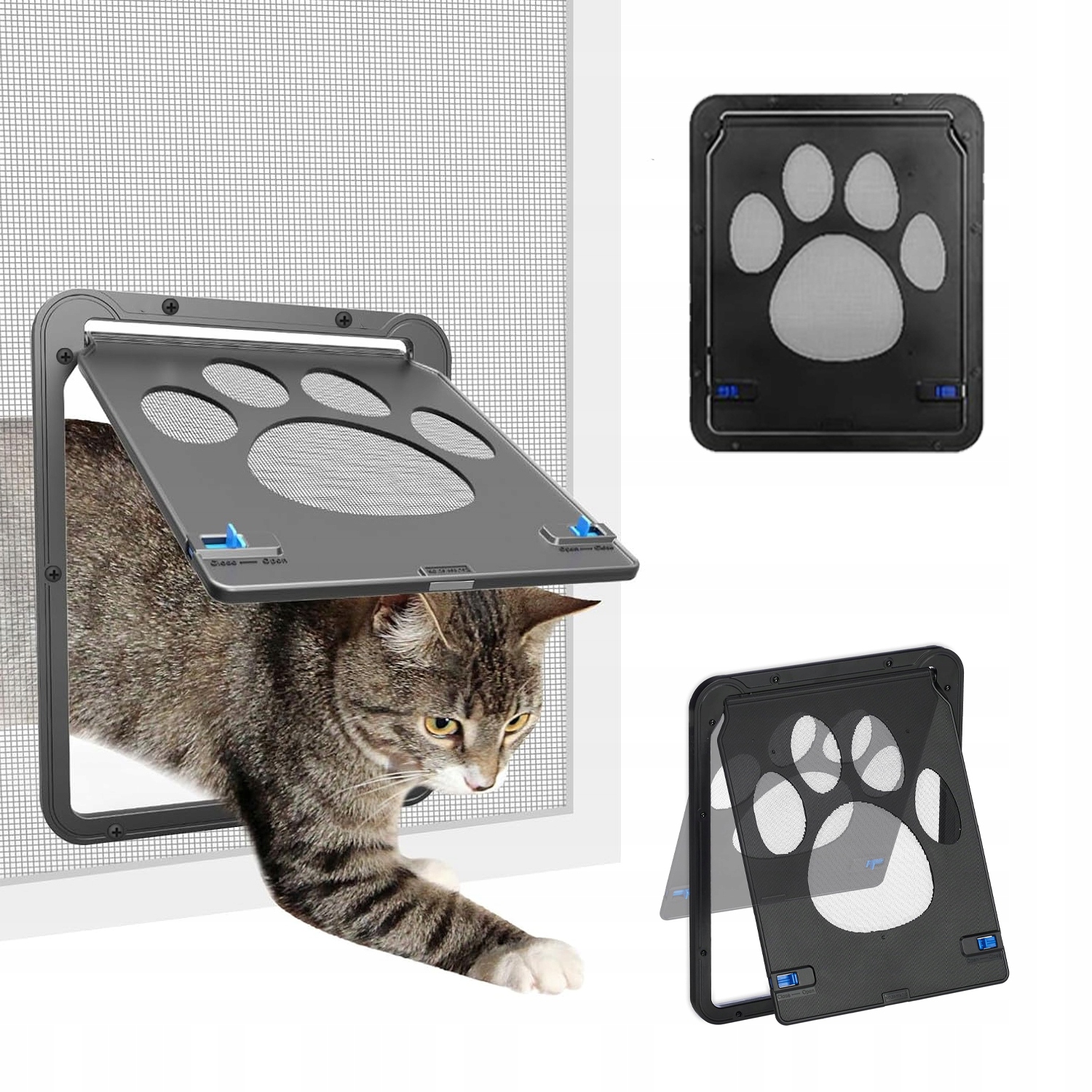 Levně Moskytiérové Dveře Pro Zvířata S Magnetem Pro Snadné Přecházení