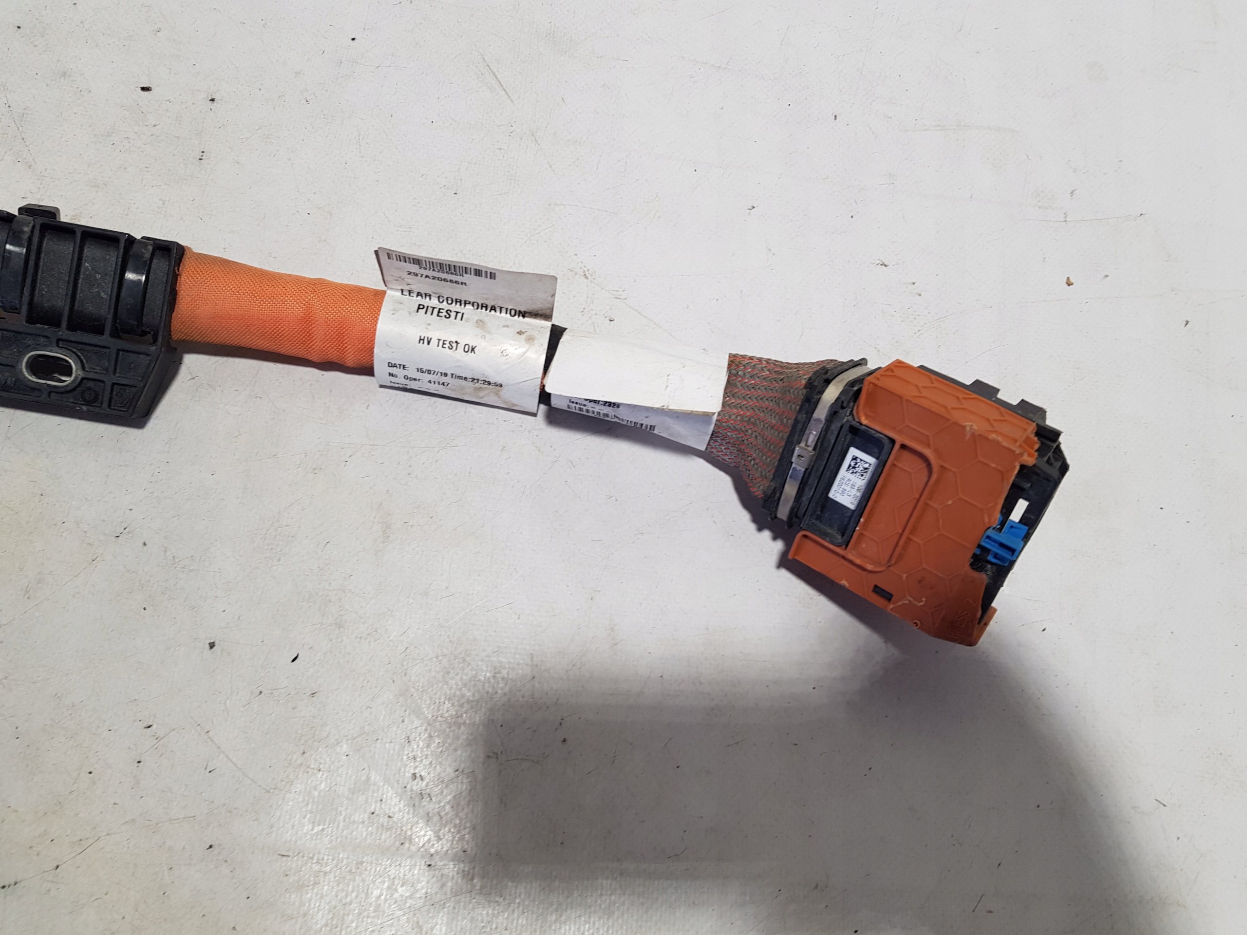 bundle PRZEWODOW wiring KABEL RENAULT ZOE 297A20686R