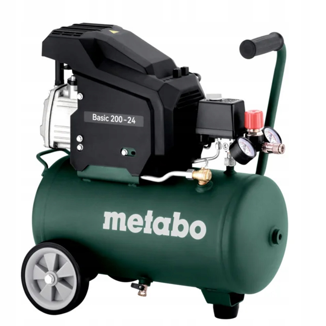 Olejový kompresor Metabo Basic 200-24 601522000 24 l 8 bar 1.2 kW 80 l/min 230 V