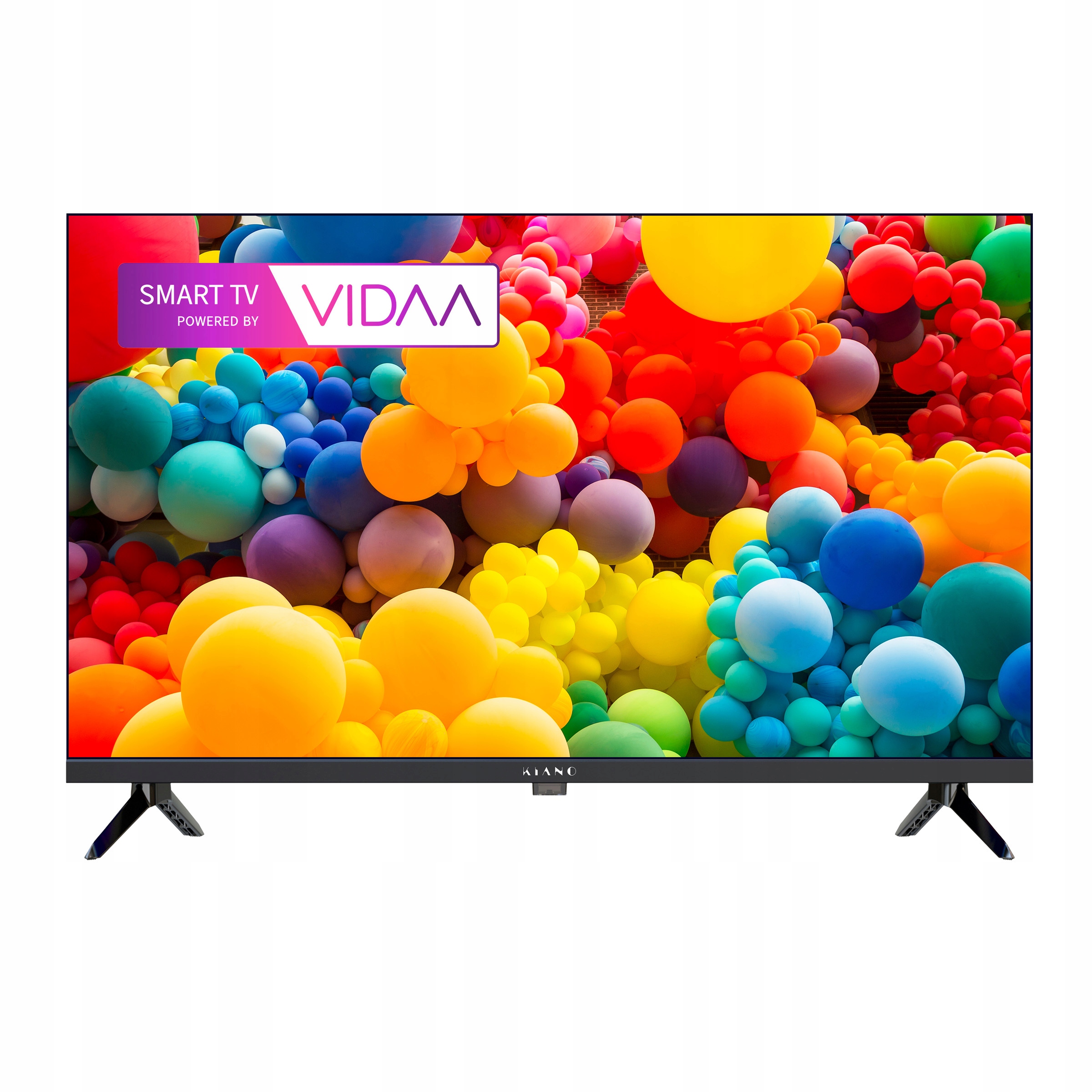 Televizor Kiano KE32TVV 32 palců s Vidaa Smart Tv a tunerem DVB-T2/S2