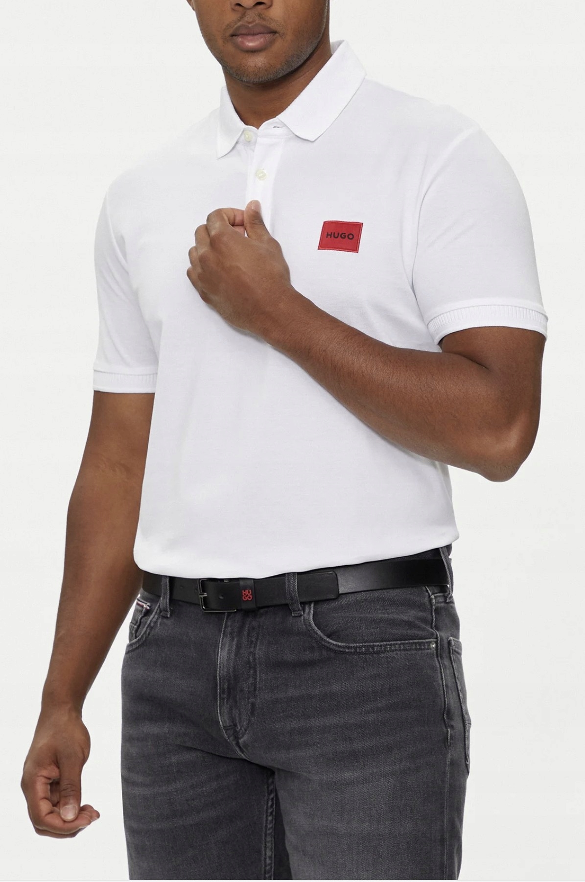 Hugo Boss Pánská polokošile bílá vel XL