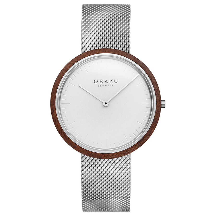 Pánské Hodinky Obaku Denmark V245GXCIMC stříbrné