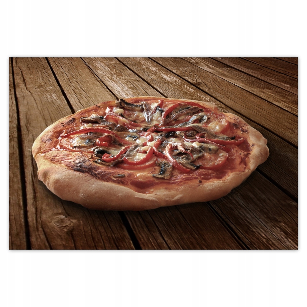 

Plakaty 93x62 Pizza na drewnianym stole