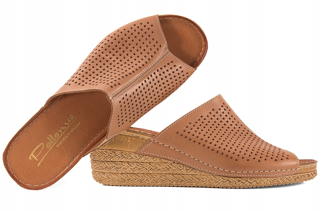 Pollonus 1390 Nazouváky Koturn Kůže hnědé