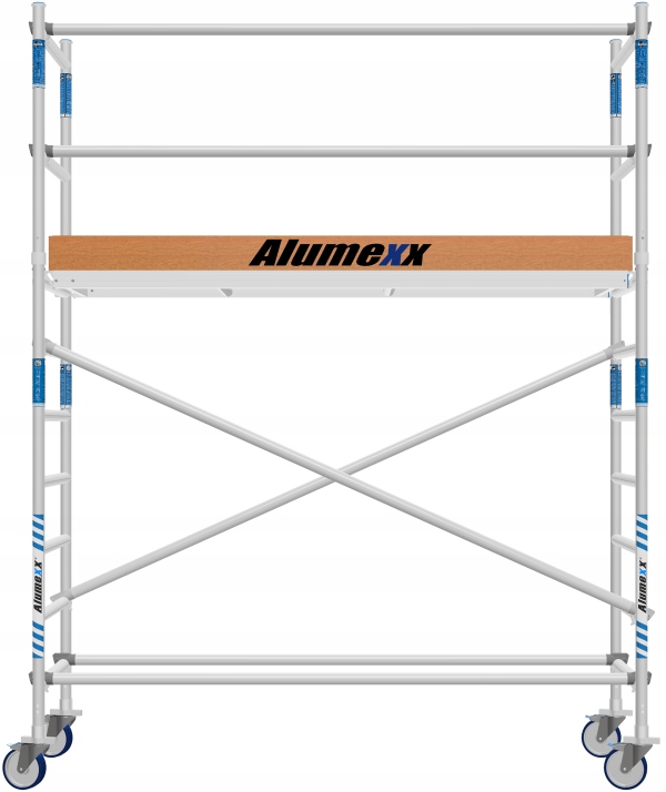 Rusztowanie jezdne Alumexx (0,90x1,90)wys.rob 4,2m Kod producenta J090022