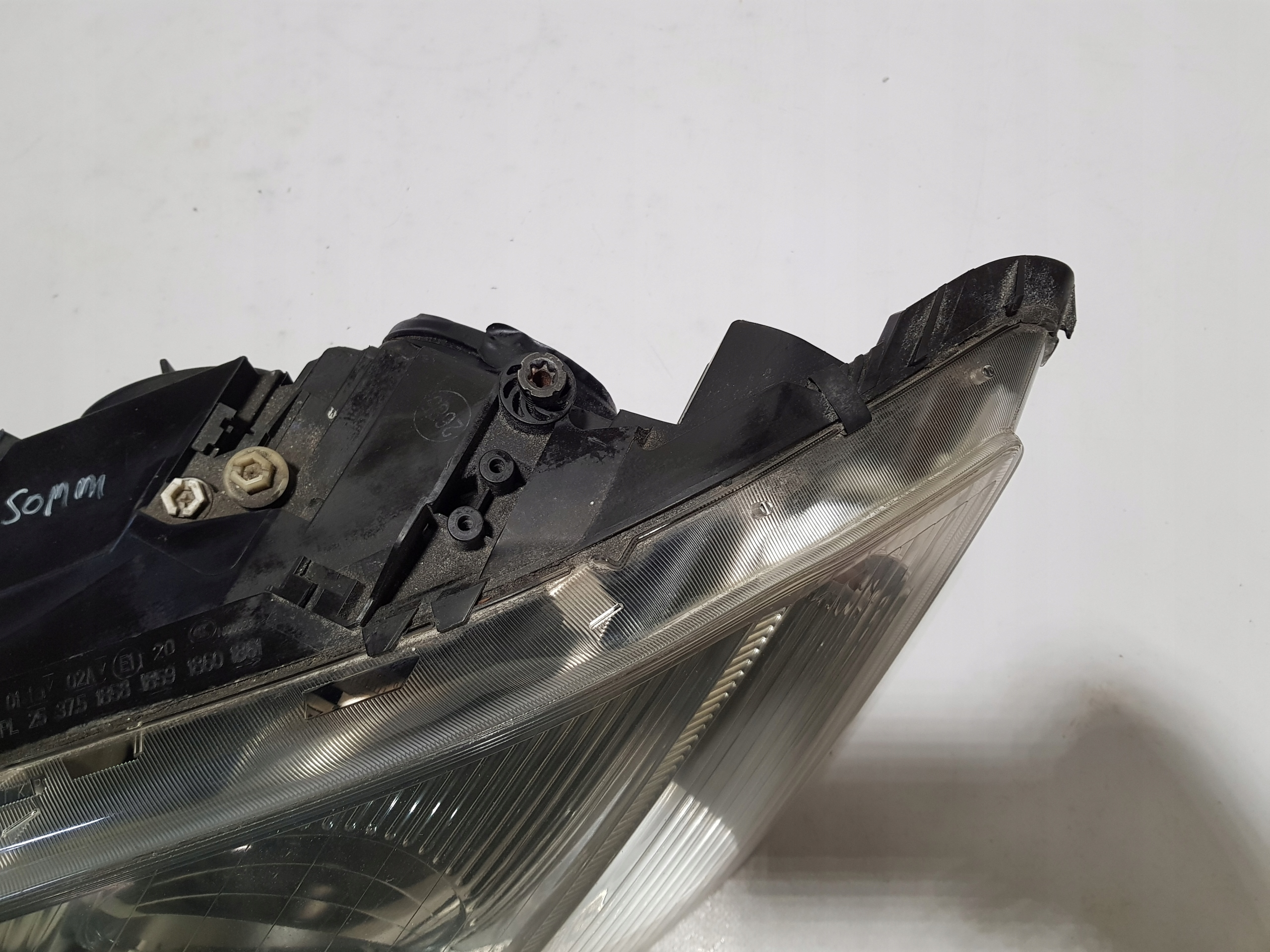 MERCEDES S-KLASA W221 light XENON left front