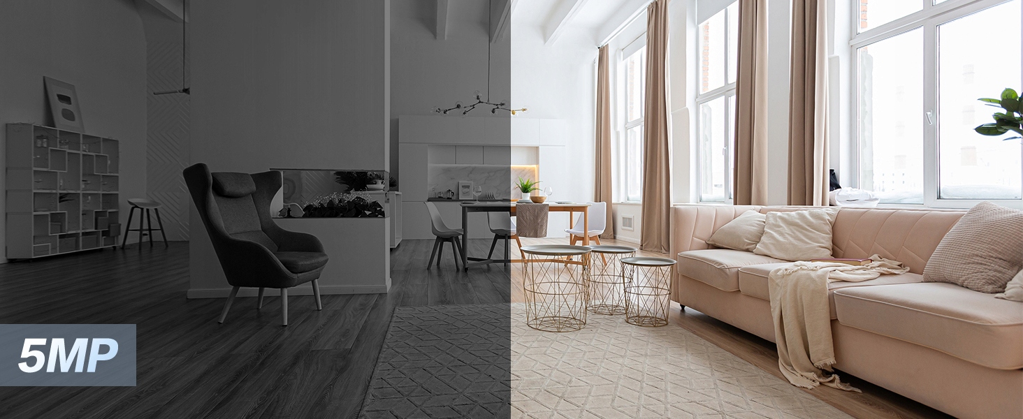 KAMERA IP WIFI DO MONITORINGU DOMU 5MP NOC NA ŻYWO Technologia IP