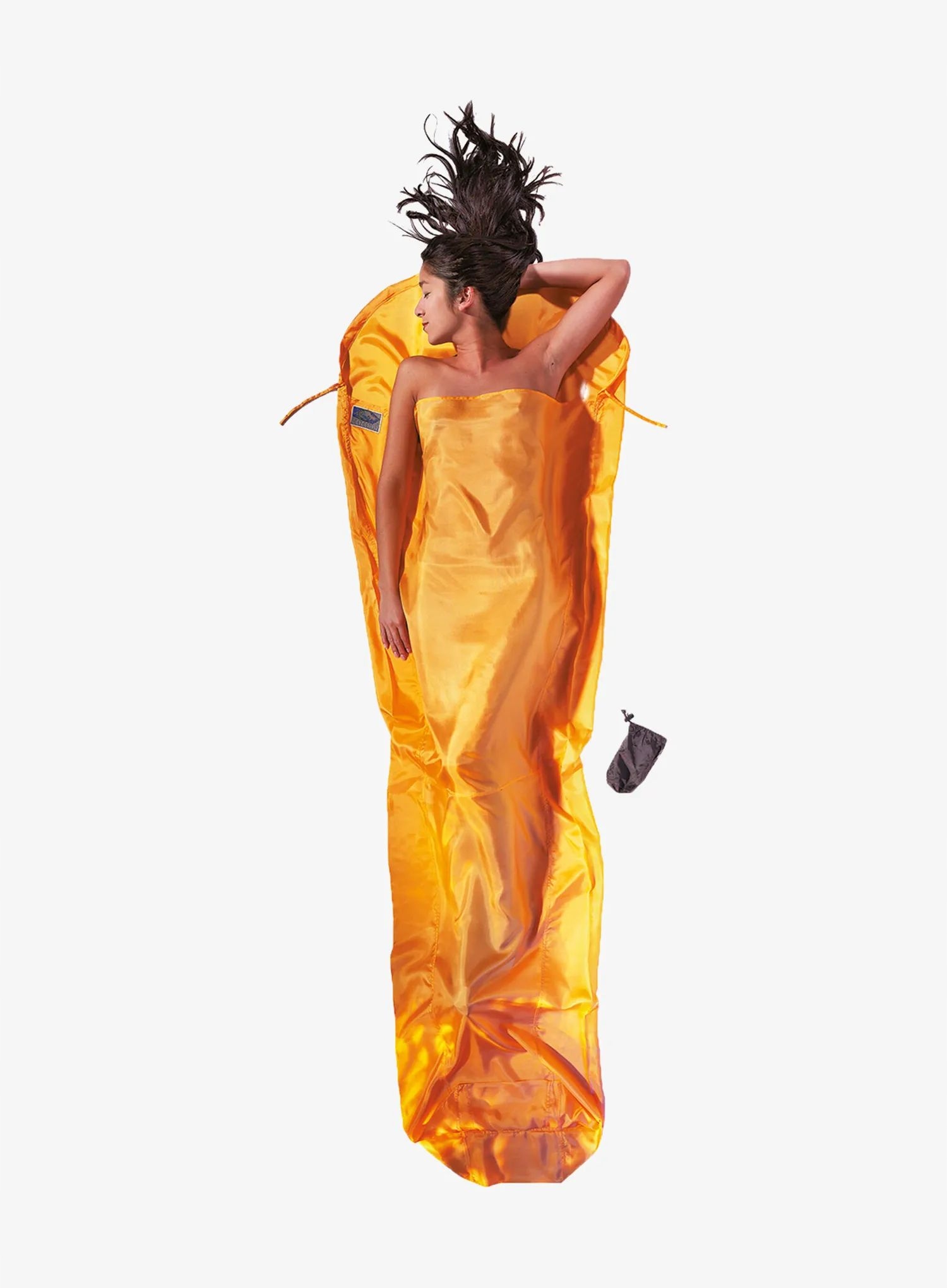 Vložka do spacáku Cocoon MummyLiner Silk sunset