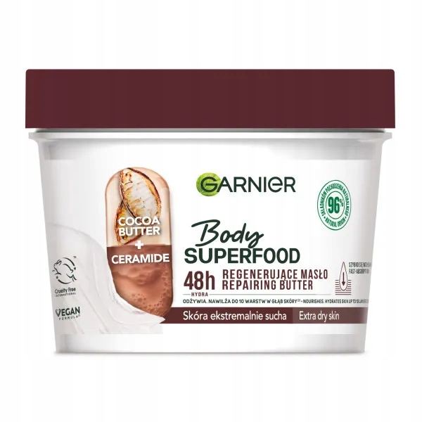

Body Superfood Cocoa regenerujące masło z masłem k