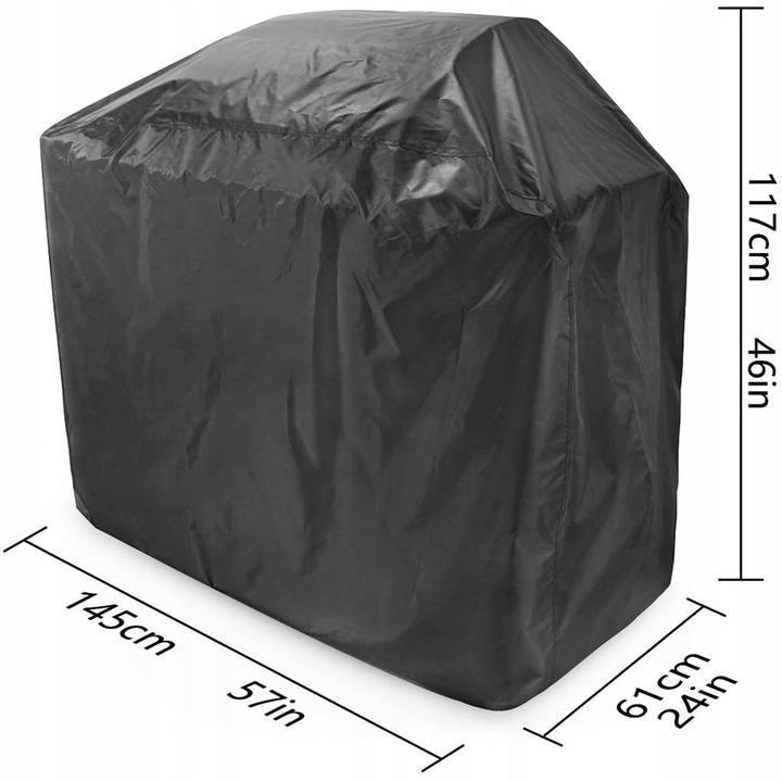 Pokrowiec na Grill Ogrodowy Wodoodporny Mocny Gril Wysokość produktu 115 cm