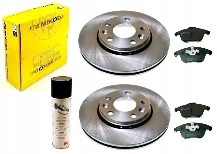 

tarcze klocki Renault Megane III Fluence Przód 280