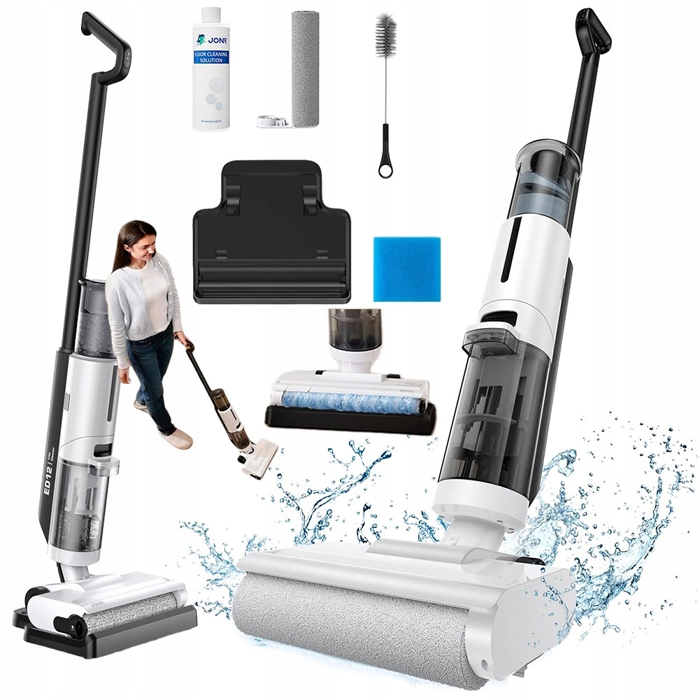 【新品未使用】JONR ED12 Lite コードレスクリーナー Amazon | 水拭き掃除機 JONR ED12 Lite【日本最軽量】吸引