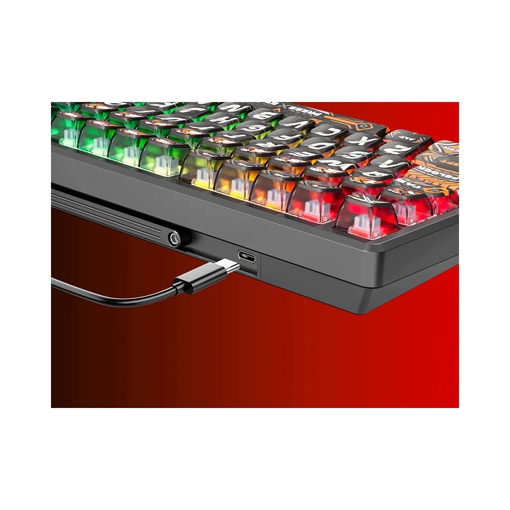 ROYAL KLUDGE RKM75 HE Hephaestus Gaming Keyboard Mint switch — 18