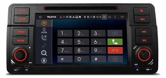 RADIO NAWIGACJA BMW E46 ANDROID CARPLAY DSP 4/64 Montaż 1-DIN