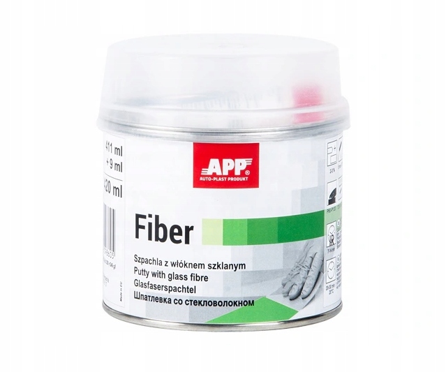 

App Fiber Szpachla z włóknem szklanym 420ml