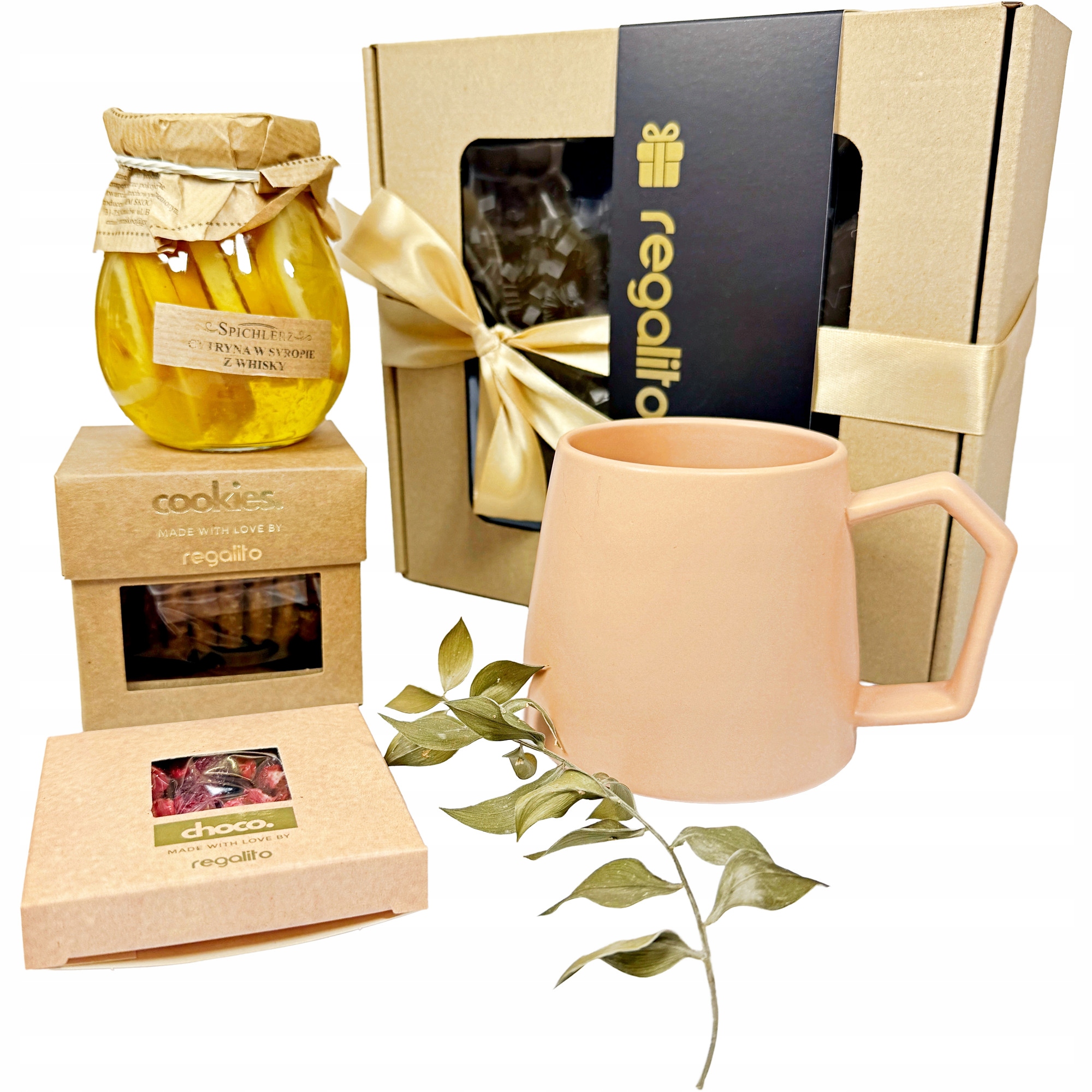 Box nr 657 Zestaw Kosz Prezentowy Upominek Personalizowany Pudełko