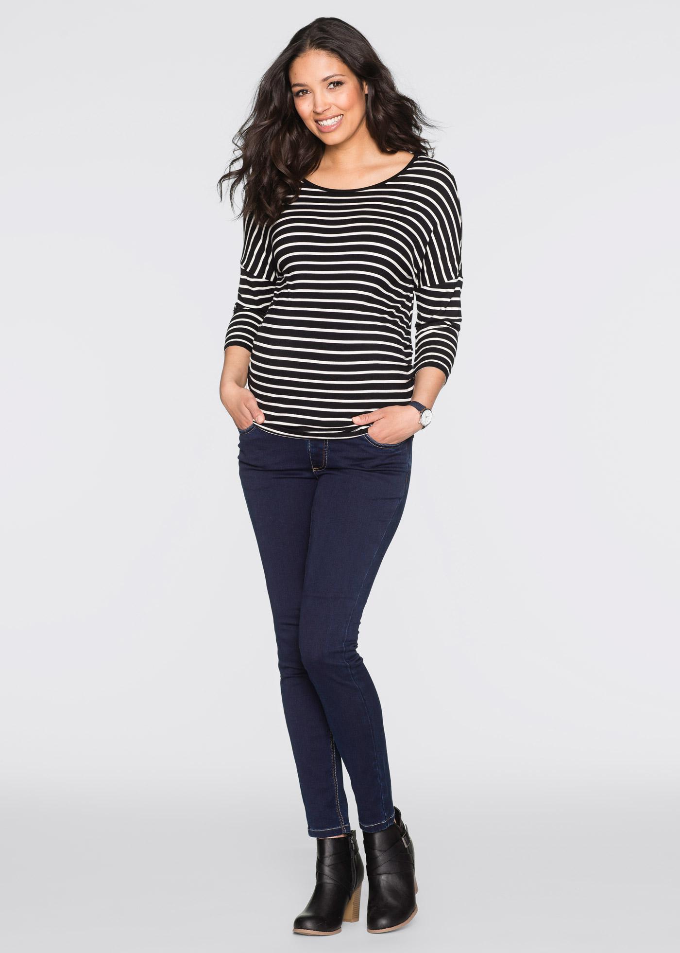 JEANSY CIĄŻOWE SKINNY STRETCH 46 Płeć kobieta