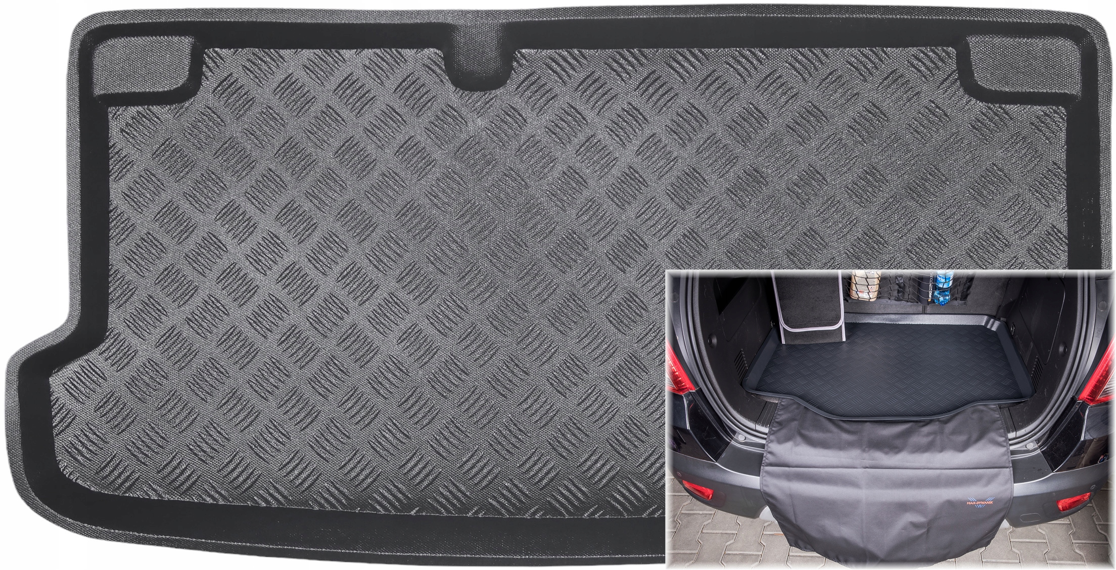 Hyundai i10 I Hb 2008-2014 Rohož do kufru krytka MultiProtector