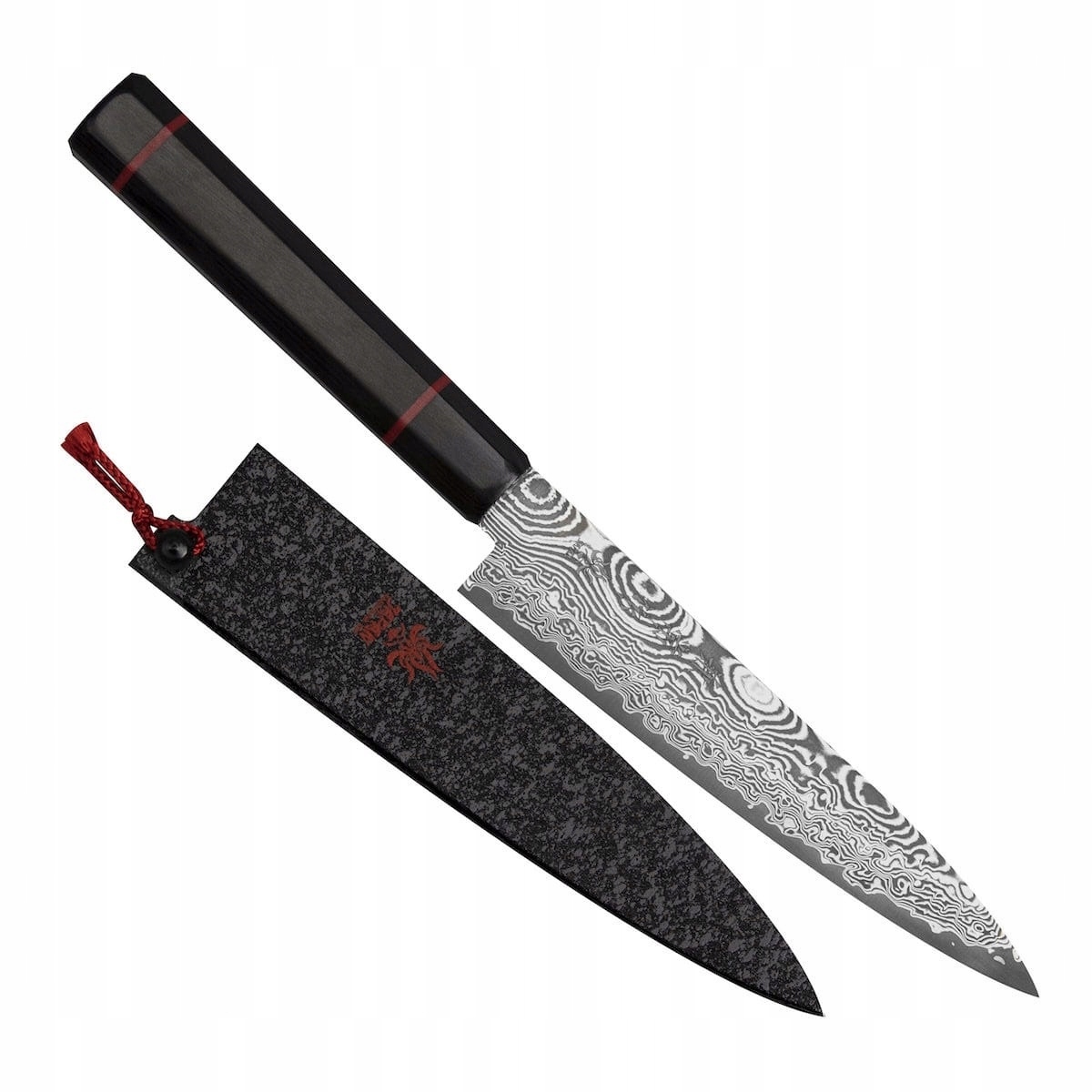 Kanetsune Namishibuki SG-2 Japonský univerzálny nôž 13,5 cm Chránič Saya