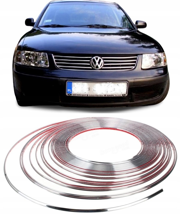Listwa Chrom Chromowana Na Grill Vw Passat B5 Sharan Bora Volkswagen