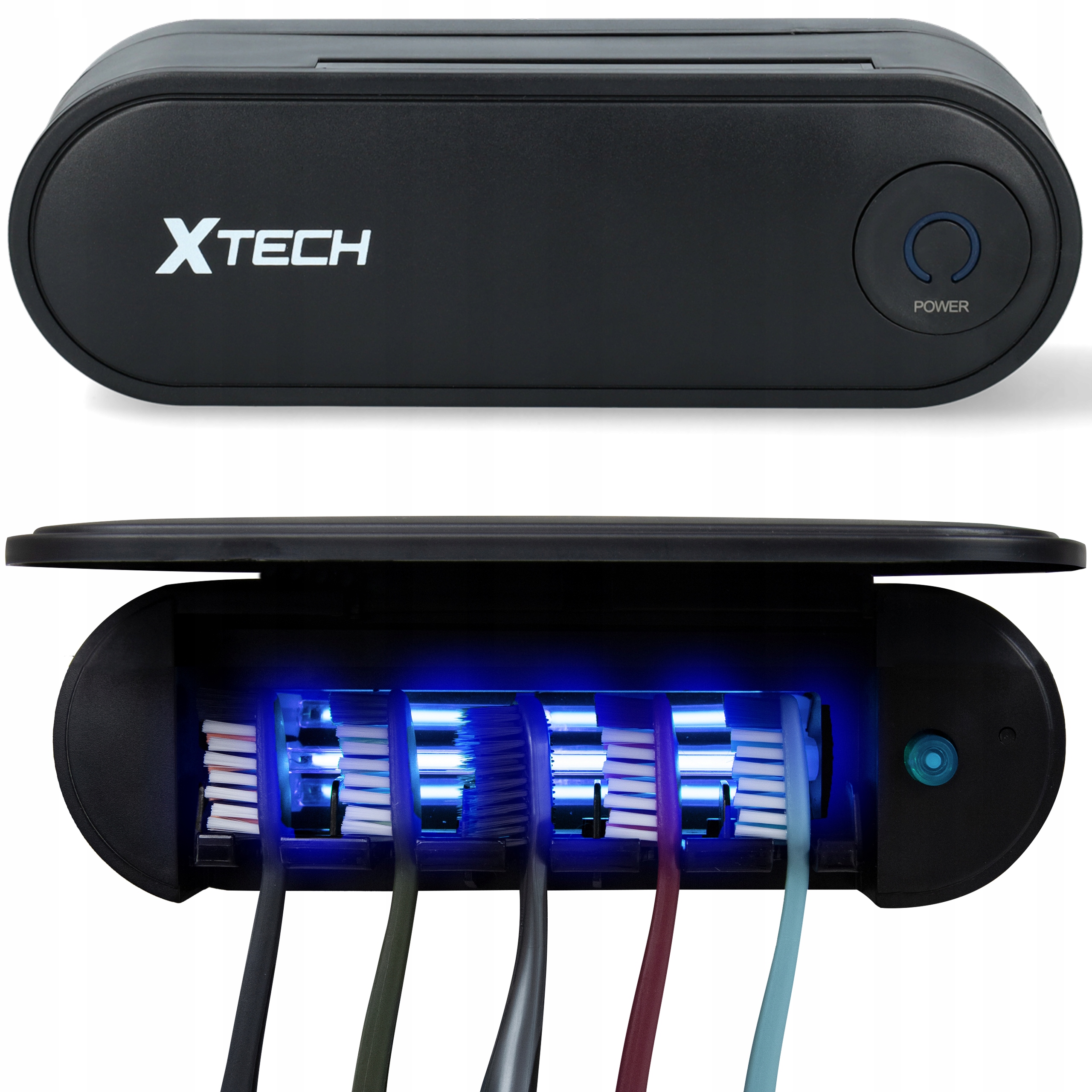 

Sterylizator Do Szczoteczek Uv LCD Uchwyt Wieszak