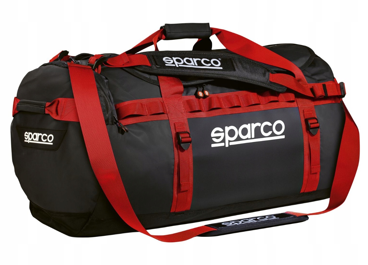Cestovní taška Sparco Dakar, barva černo-červená, velikost L