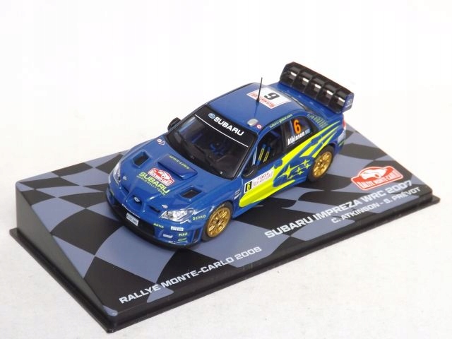 Subaru Impreya Wrc Atkinson/Prevot Rmc 2008