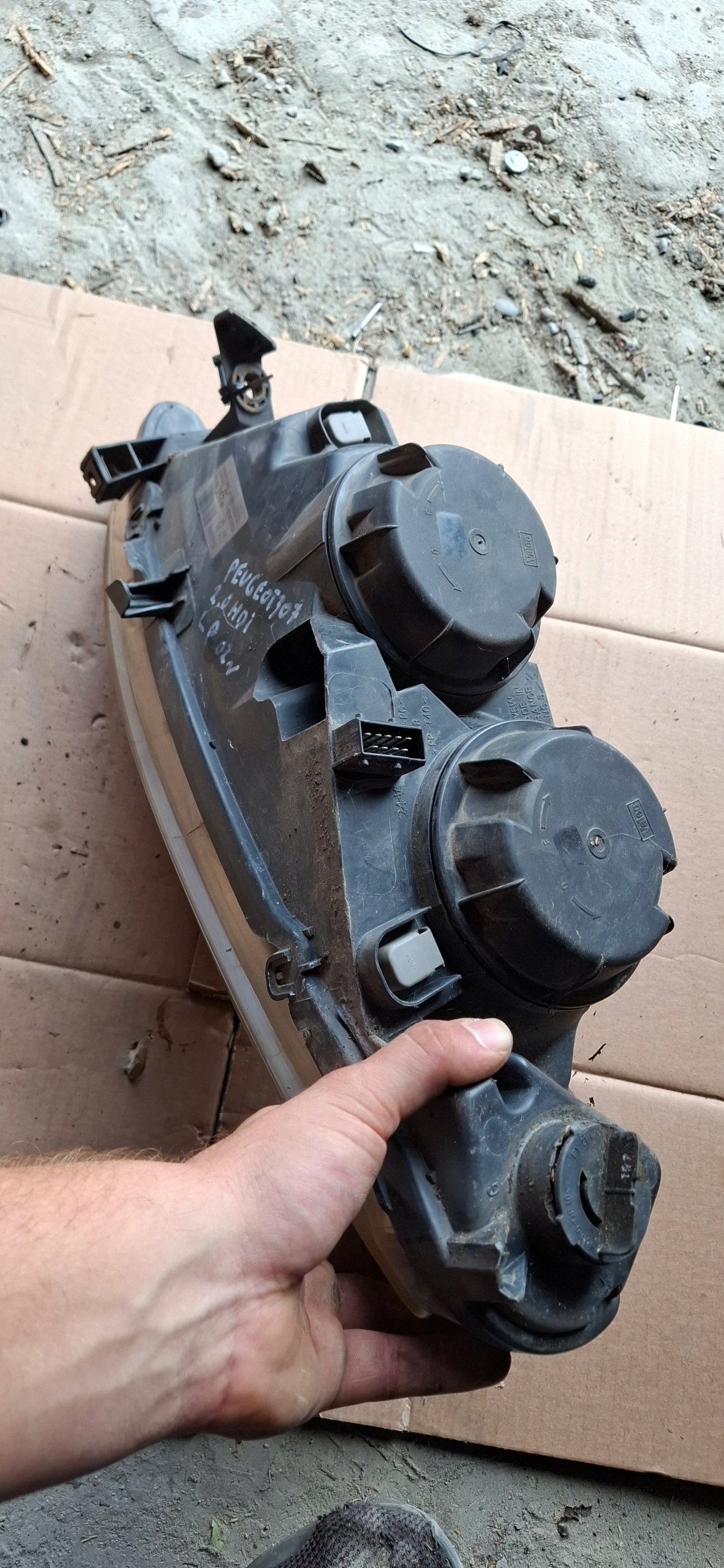 light left front PEUGEOT 307 9641615780
