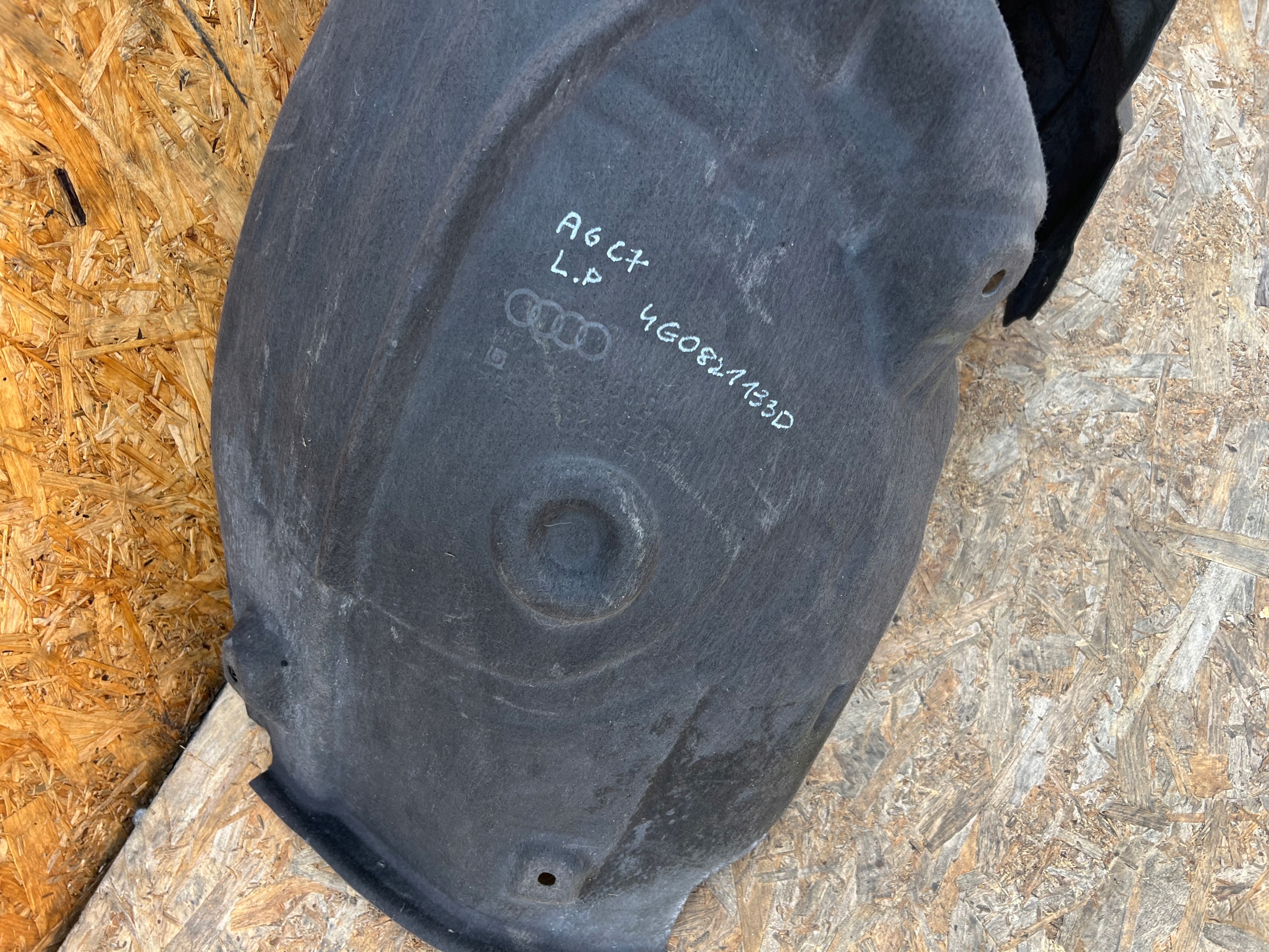 mudguard front front left AUDI A6 C7 LIFT