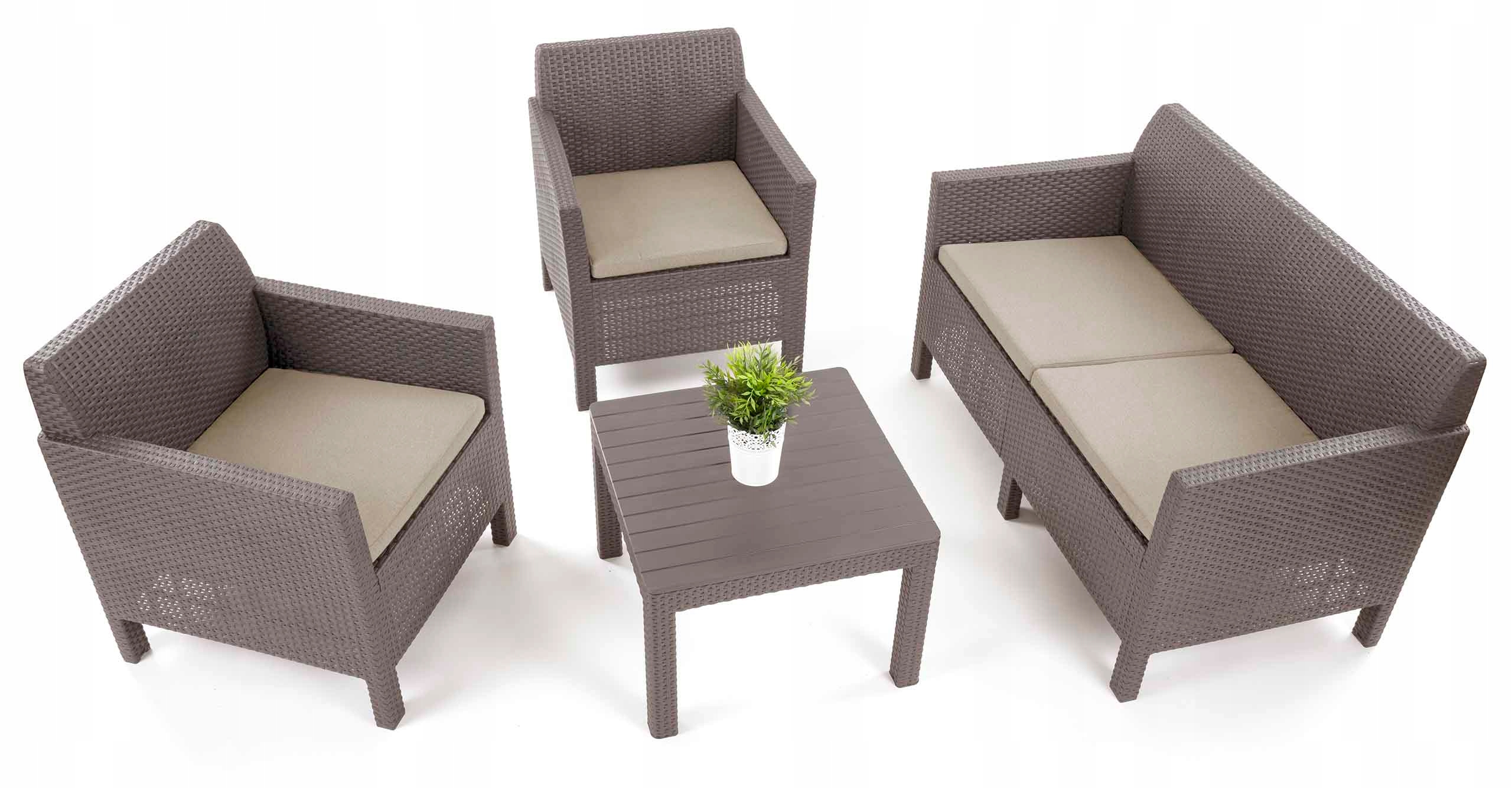 Allibert Zestaw mebli ogrodowych Orlando SET (001254) • Cena, Opinie