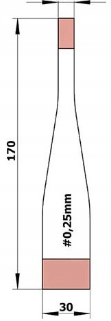 Wobbler plastikowy 170 mm, Kiwak 10 szt Marka inny
