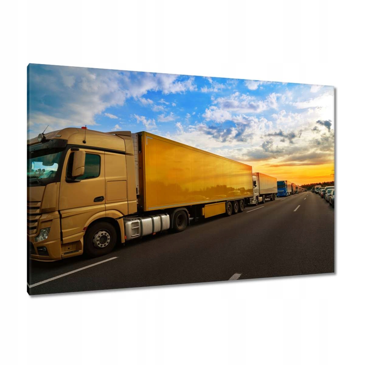 Obrazy 120x80 Korek Dálnice Stau