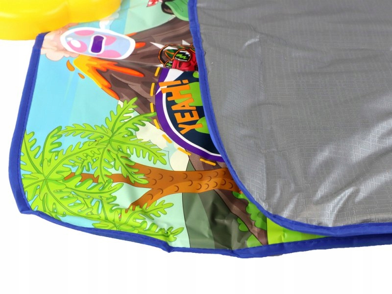 Mata Do Tańczenia Z Motywem Dinozaurów 90cm x 86cm EAN (GTIN) 5905884452554