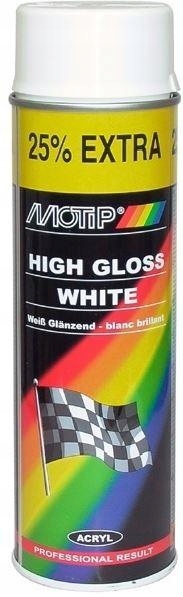 

Motip Lakier Akrylowy Spray Biały Połysk 500 ml