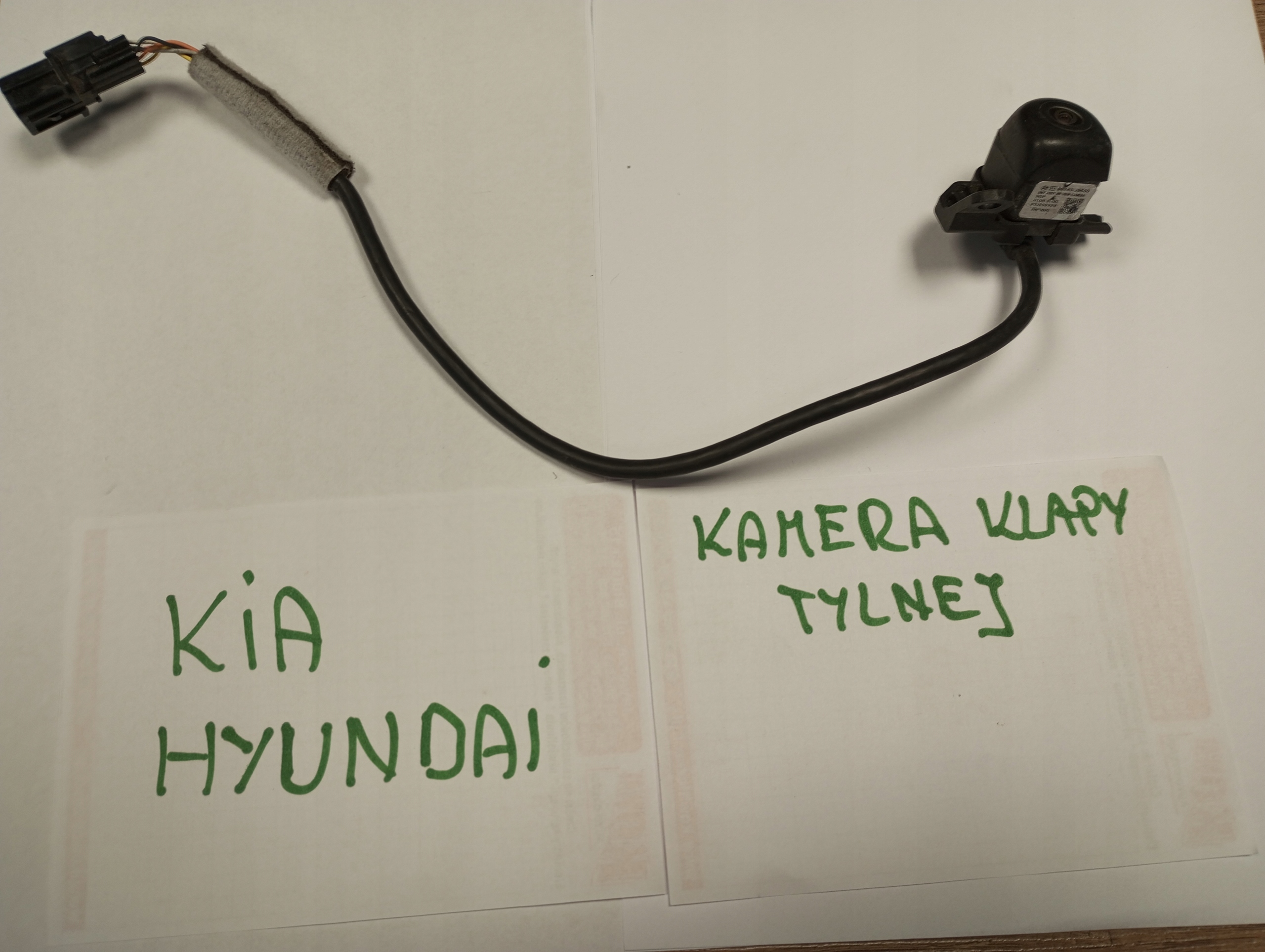 KAMERA COFANIA KLAPY HYUNDAI KONA 99240-J9500 Numer katalogowy producenta HYUNDAI KONA 99240-J9500