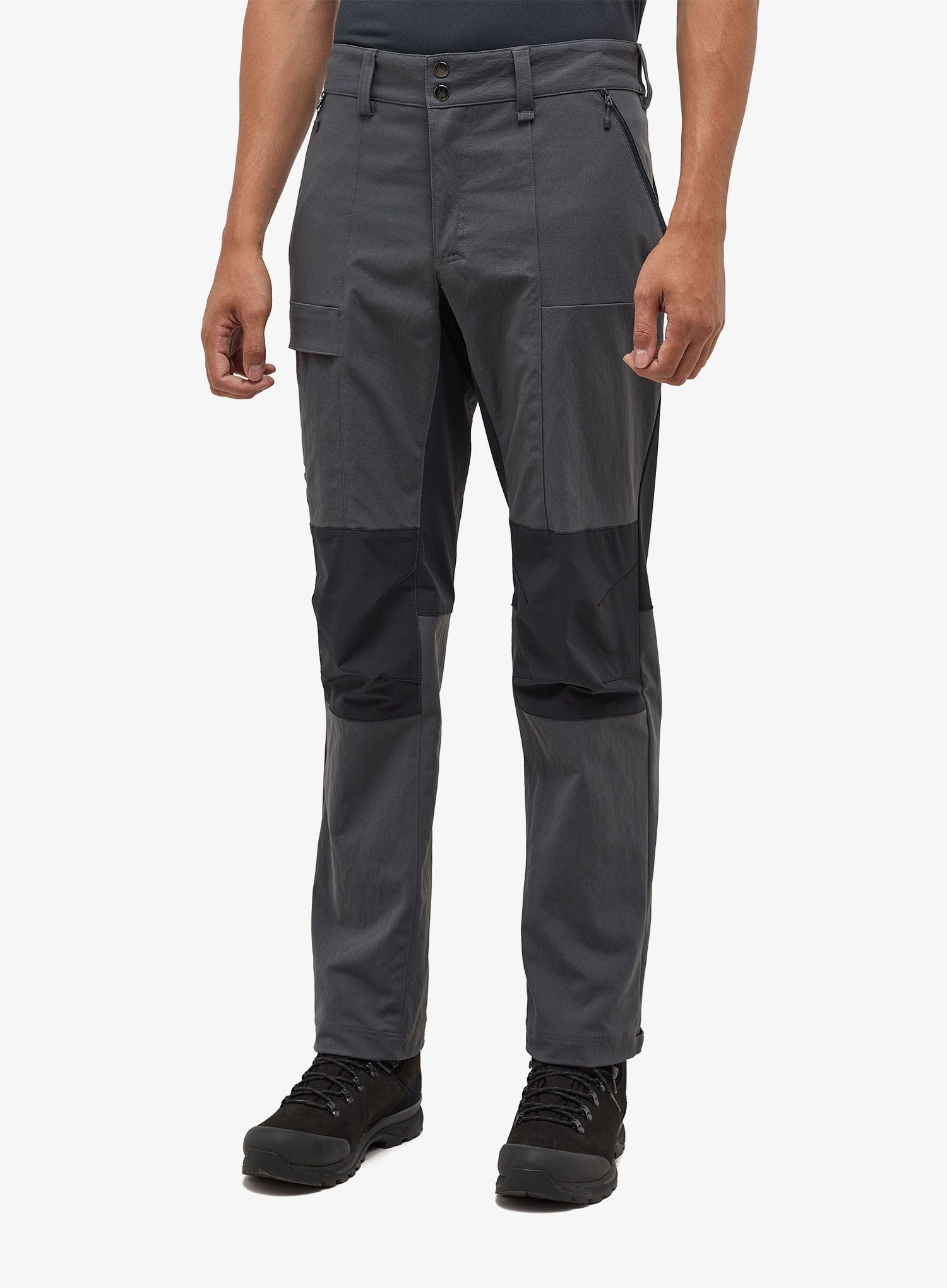 Trekové kalhoty Haglofs Mid Standard Pant magnetite 52 (XL)