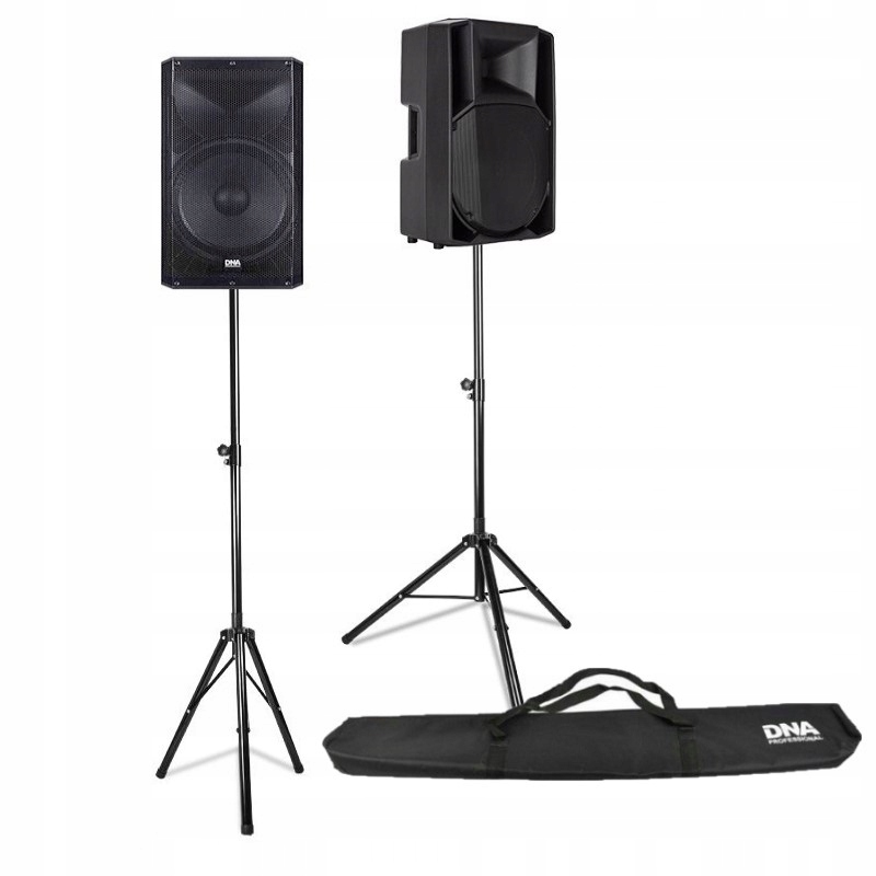 Zestaw 2x Solidny Statyw Kolumnowy Regulowany Pod Głośnik Kolumnę 50KG 2SZT