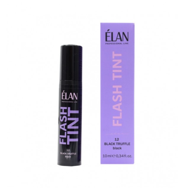 Elan Barva na obočí Flash Tint, 10 ml Black Truffle